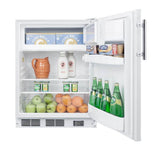 24'' Wide Break Room Refrigerator-Freezer