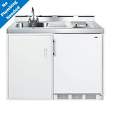 Summit Appliance - 48'' Wide All-In-One Kitchenette, No Plumbing Needed