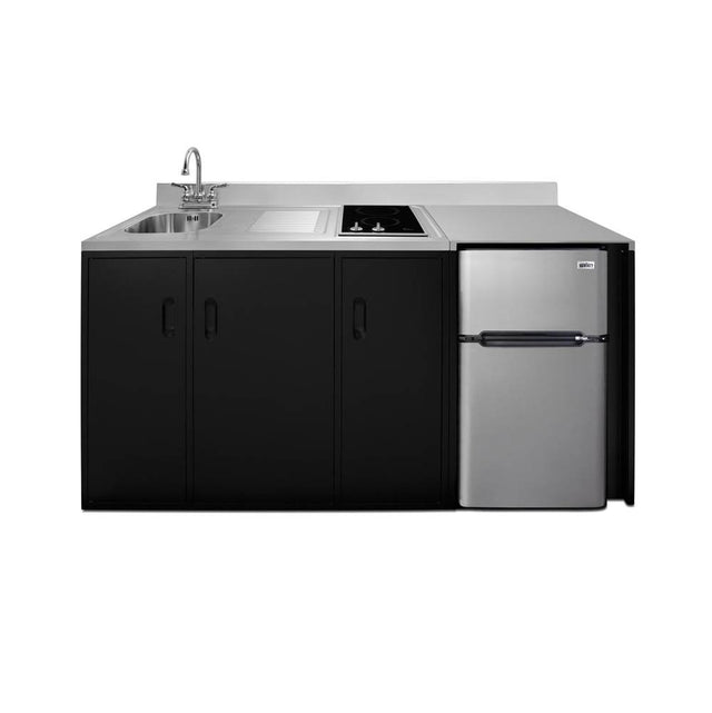 Summit Appliance - 72'' Wide All-In-One Kitchenette, ADA Counter Height
