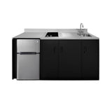 Summit Appliance - 72'' Wide All-In-One Kitchenette, ADA Counter Height