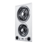 12'' Wide 230V 2-Burner Coil Cooktop