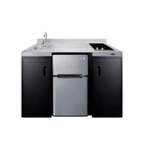Summit Appliance - 54'' Wide All-In-One Kitchenette, ADA Counter Height