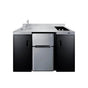 Summit Appliance - 54'' Wide All-In-One Kitchenette, ADA Counter Height