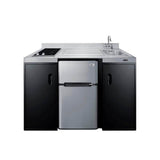 Summit Appliance - 54'' Wide All-In-One Kitchenette, ADA Counter Height