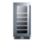 Summit Appliance - 15'' Wide Built-In Wine Cellar