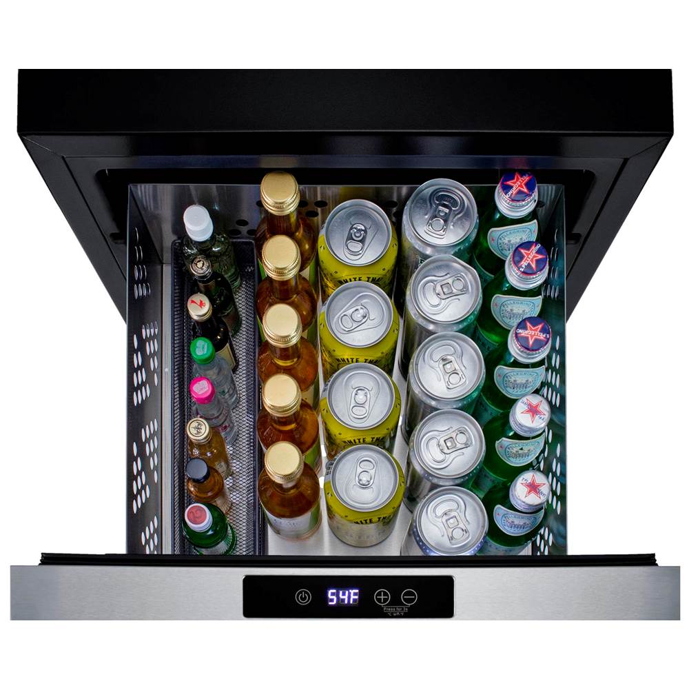 18'' Wide Built-In Wine/Beverage Cooler Drawer