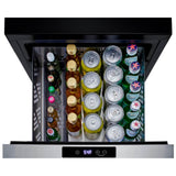 18'' Wide Built-In Wine/Beverage Cooler Drawer