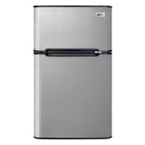 Summit Appliance - 19'' Wide 2-Door Refrigerator-Freezer, ADA Height