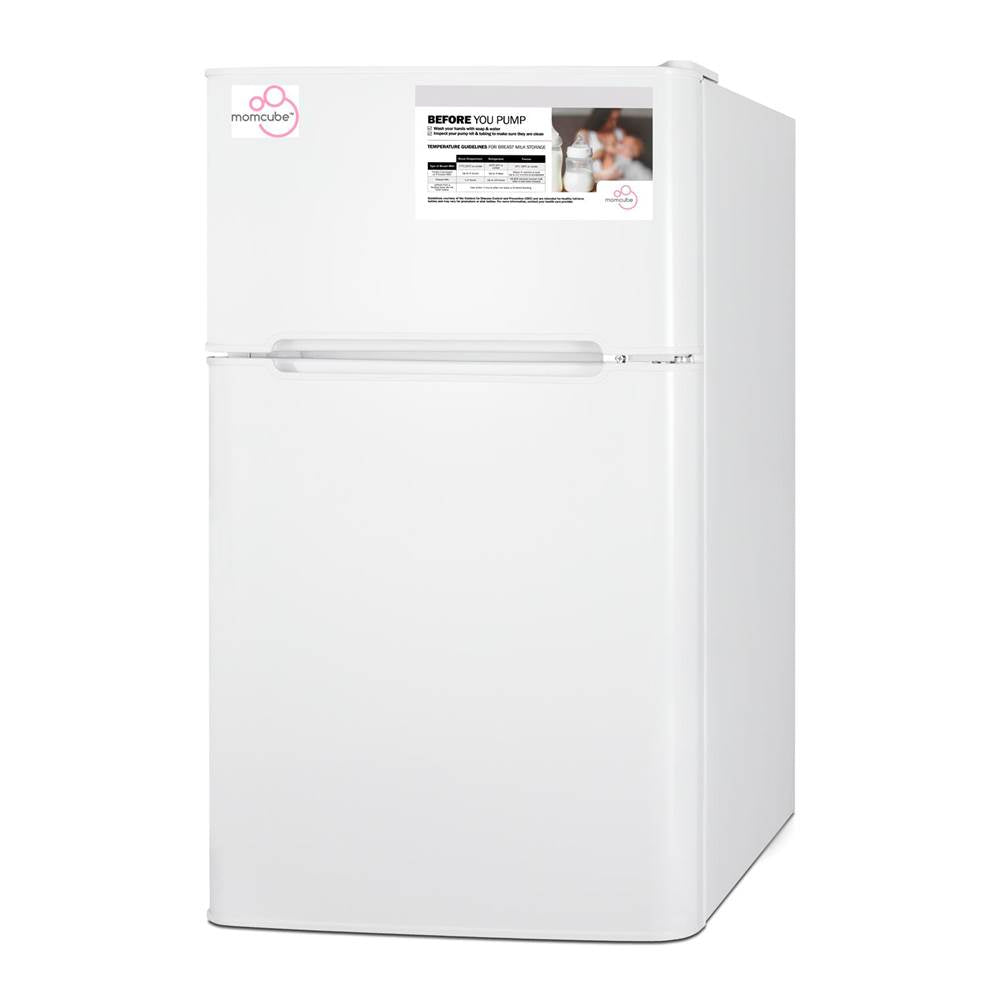 19'' Wide MOMCUBEE Refrigerator-Freezer
