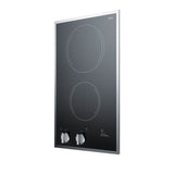 12'' Wide 115V 2-Burner Radiant Cooktop