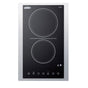 Summit Appliance - 15'' Wide 230V 2-Burner Radiant Cooktop