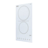 12'' Wide 230V 2-Burner Radiant Cooktop