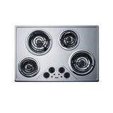 Summit Appliance - 30'' Wide 230V 4-Burner Coil Cooktop