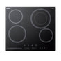 Summit Appliance - 24'' Wide 230V 4-Burner Radiant Cooktop