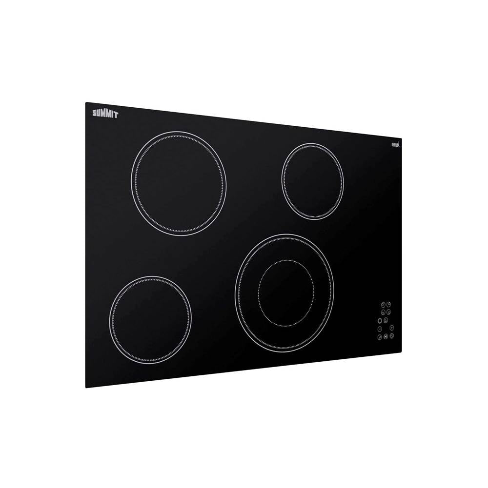 30'' Wide 208-240V 4-Burner Radiant Cooktop
