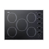 Summit Appliance - 27'' Wide 230V 5-Burner Radiant Cooktop