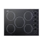 Summit Appliance - 27'' Wide 230V 5-Burner Radiant Cooktop