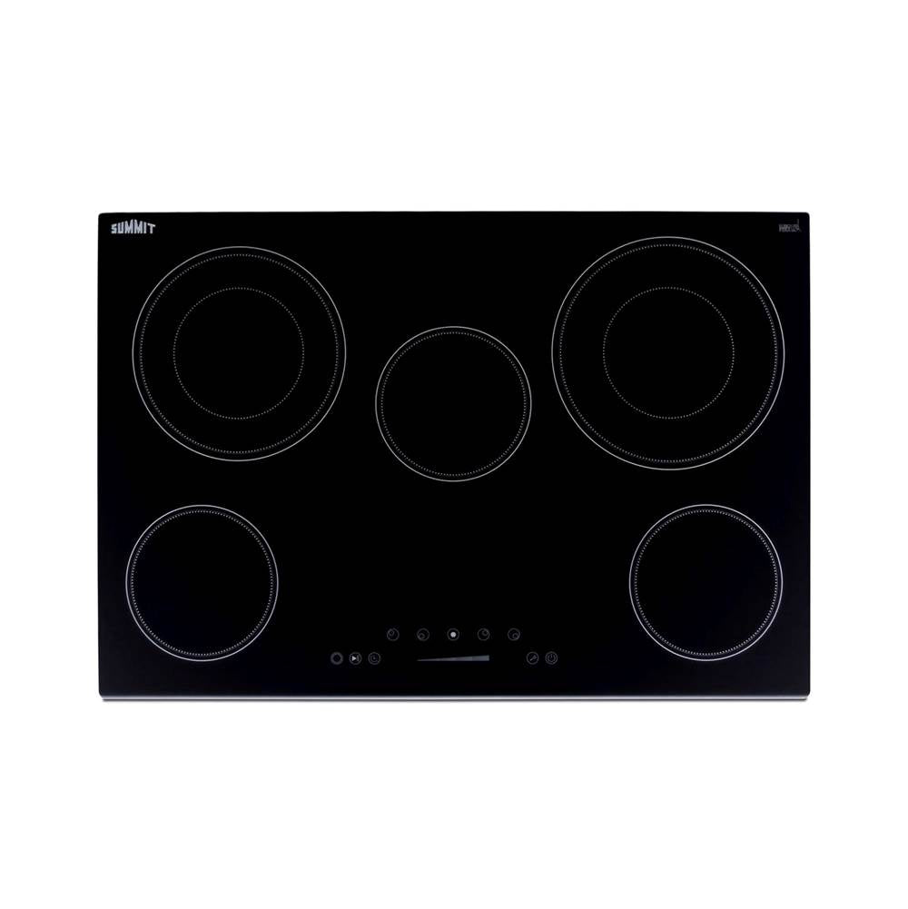 Summit Appliance - 30'' Wide 208-240V 5-Burner Radiant Cooktop