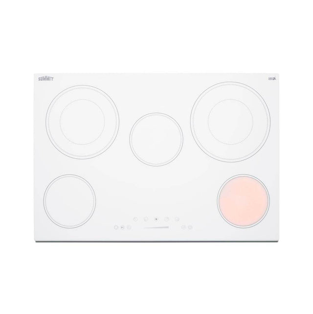 Summit Appliance - 30'' Wide 208-240V 5-Burner Radiant Cooktop