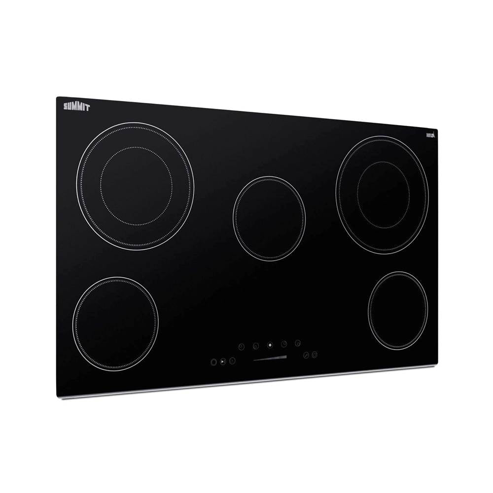 36'' Wide 208-240V 5-Burner Radiant Cooktop