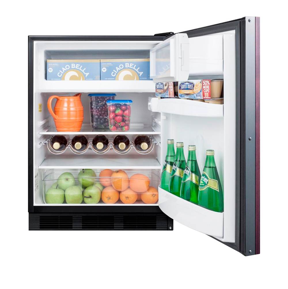 24'' Wide Built-In Refrigerator-Freezer, ADA Compliant (Panel Not Included)