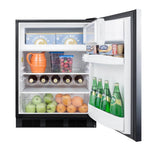 24'' Wide Built-In Refrigerator-Freezer, ADA Compliant
