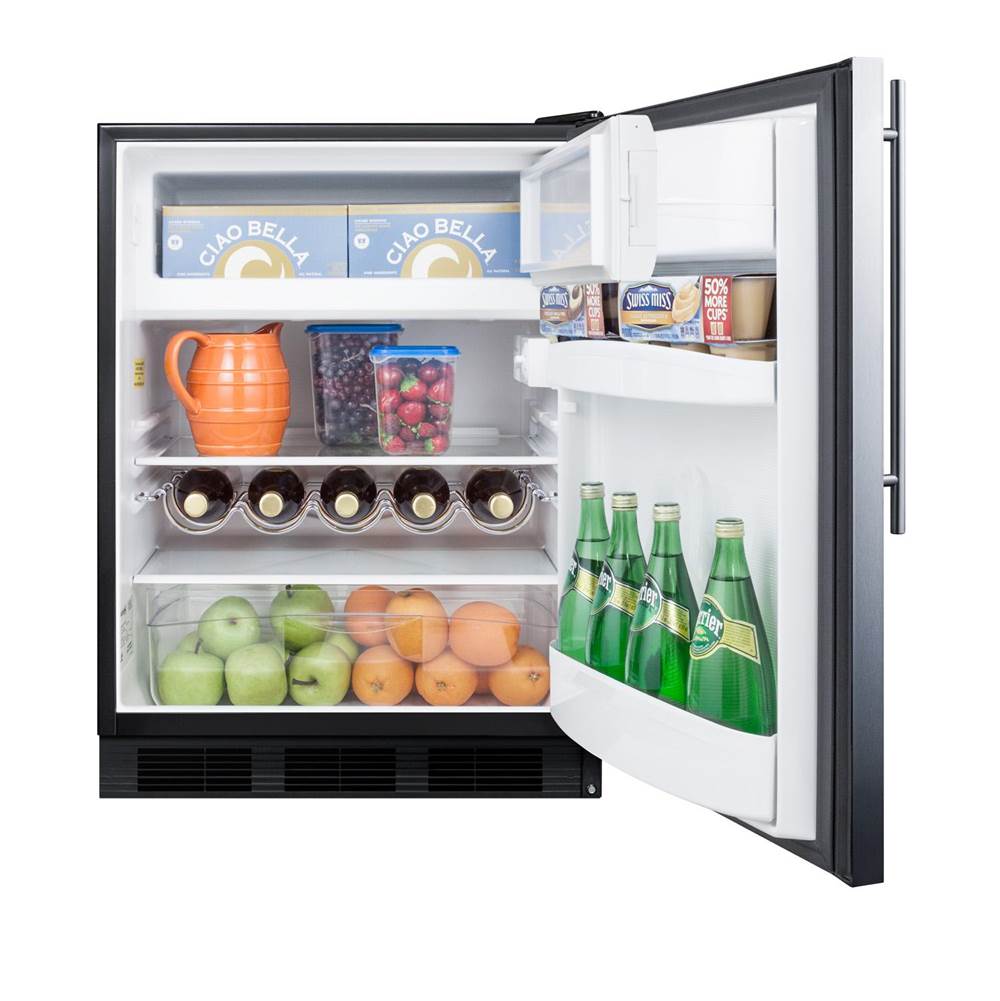24'' Wide Built-In Refrigerator-Freezer