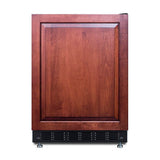 Summit Appliance - 24'' Wide Refrigerator-Freezer (Panel Not Included)