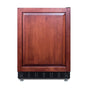 Summit Appliance - 24'' Wide Refrigerator-Freezer (Panel Not Included)