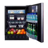 24'' Wide Refrigerator-Freezer (Panel Not Included)