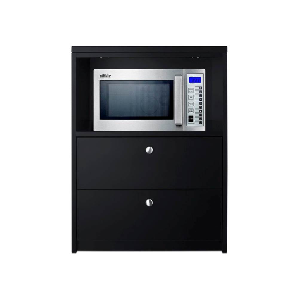 2-Drawer Microwave Cabinet, ADA Height