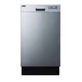 Summit Appliance - 18'' Wide Built-In Dishwasher, ADA Compliant