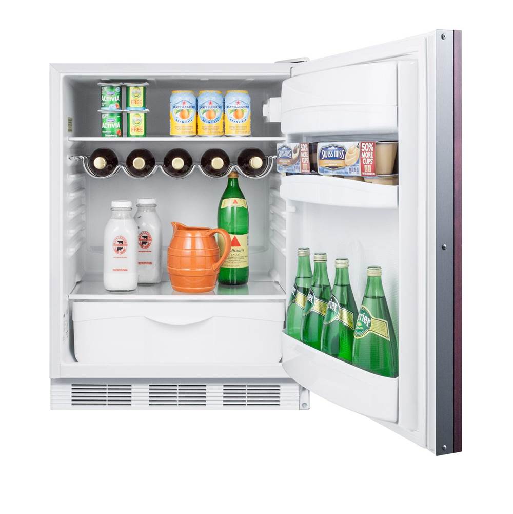 24'' Wide Built-In All-Refrigerator (Panel Not Included)