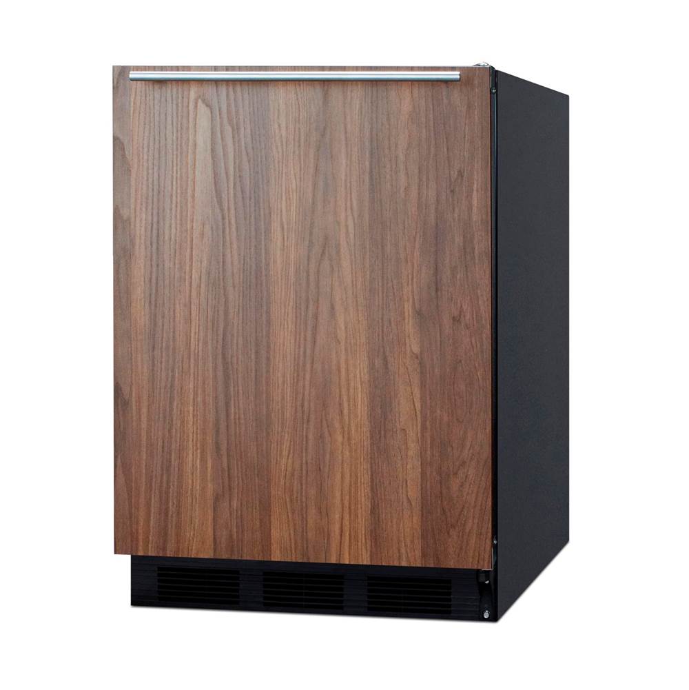 24'' Wide Built-In All-Refrigerator With Wood Panel Door