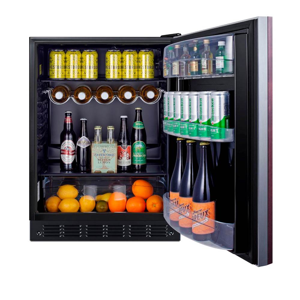 24'' Wide All-Refrigerator, ADA Compliant (Panel Not Included)