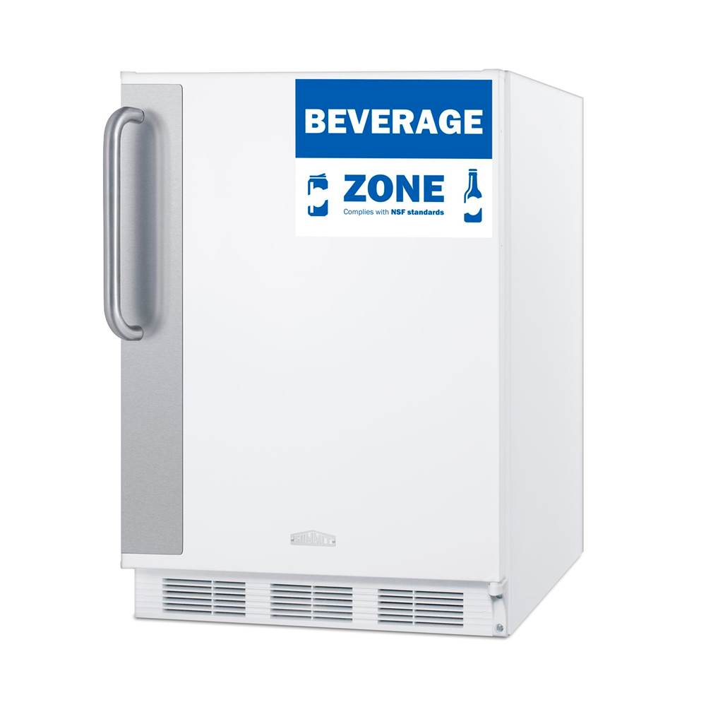 24'' Wide All-Refrigerator, ADA Height