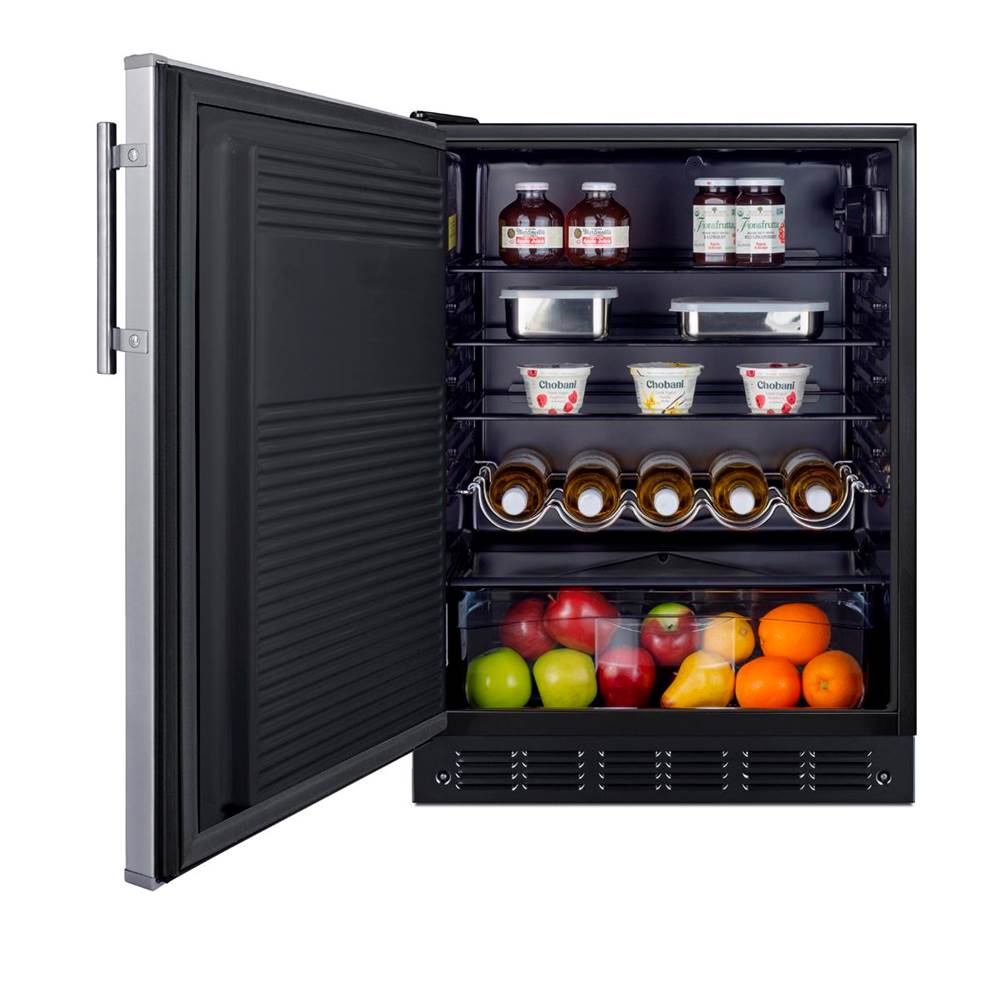 24'' Wide All-Refrigerator, ADA Compliant