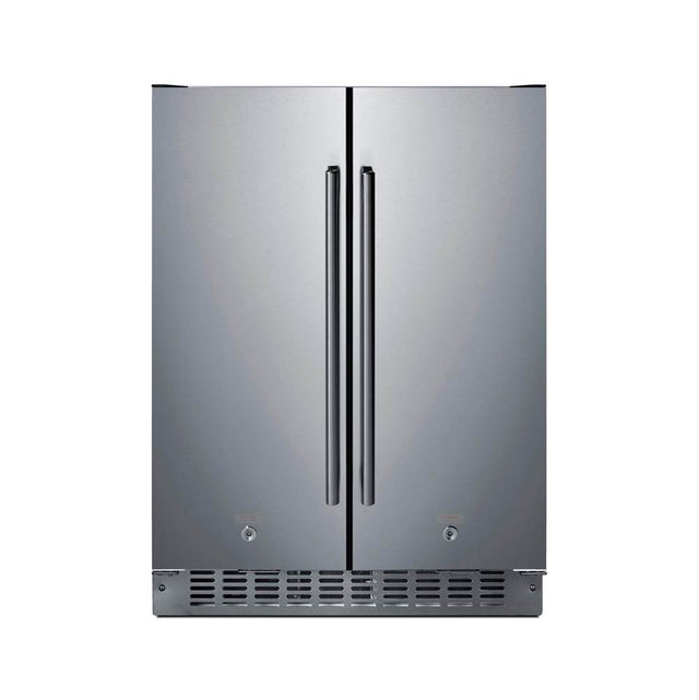 Summit Appliance - 24'' Wide Built-In Refrigerator-Freezer