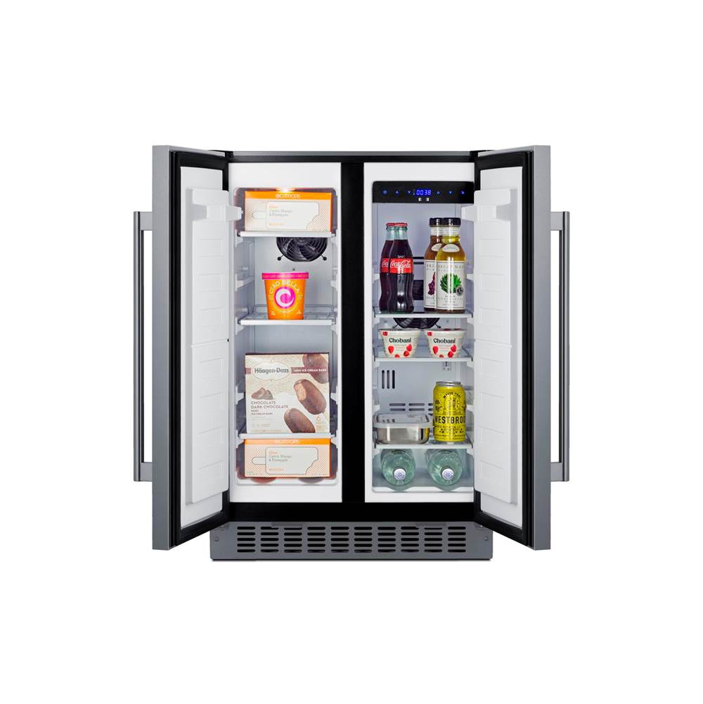 24'' Wide Built-In Refrigerator-Freezer