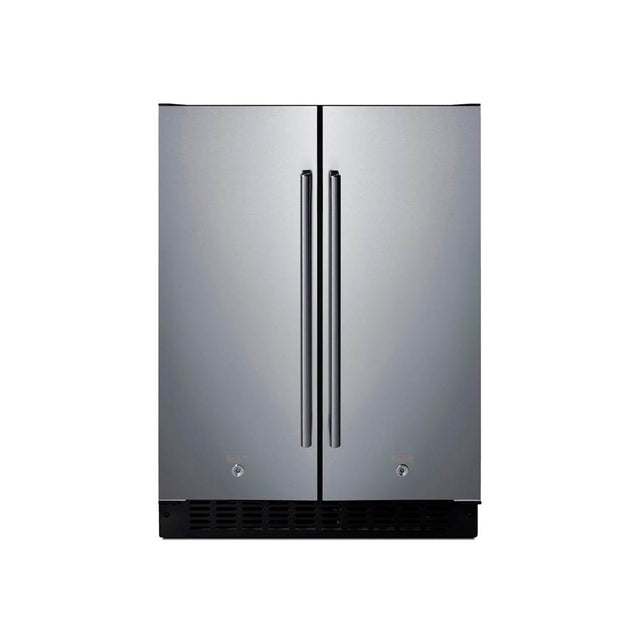 Summit Appliance - 24'' Wide Built-In Refrigerator-Freezer