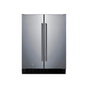 Summit Appliance - 24'' Wide Built-In Refrigerator-Freezer