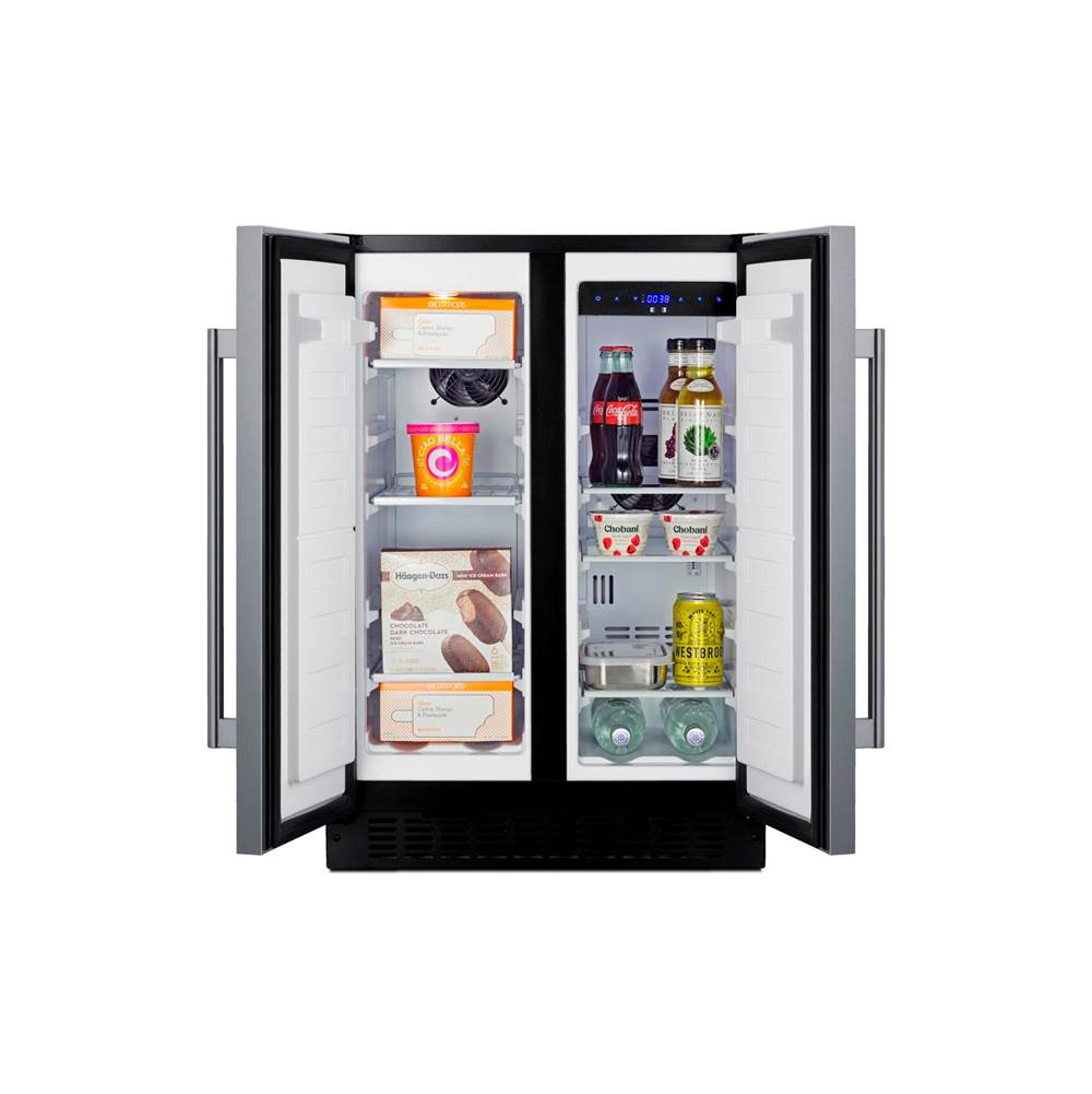 24'' Wide Built-In Refrigerator-Freezer