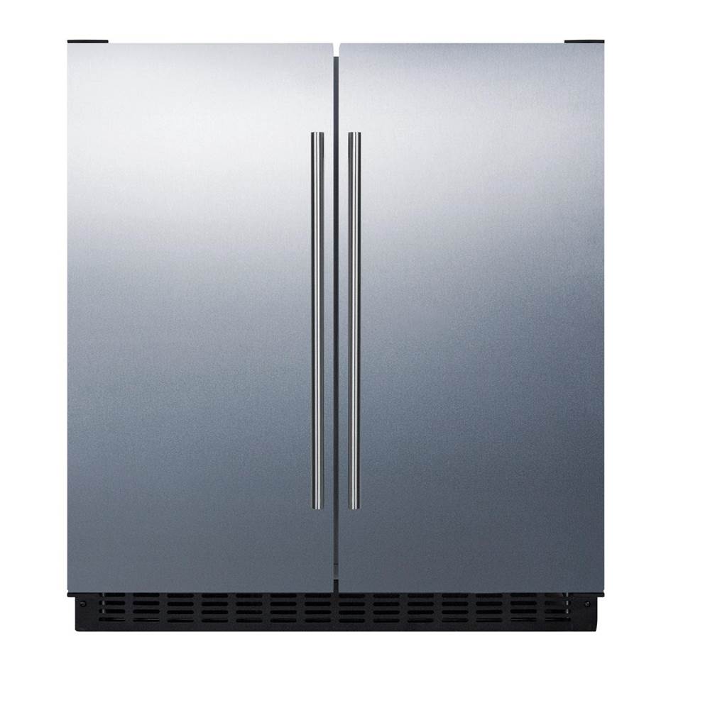 Summit Appliance - 30'' Wide Built-In Refrigerator-Freezer