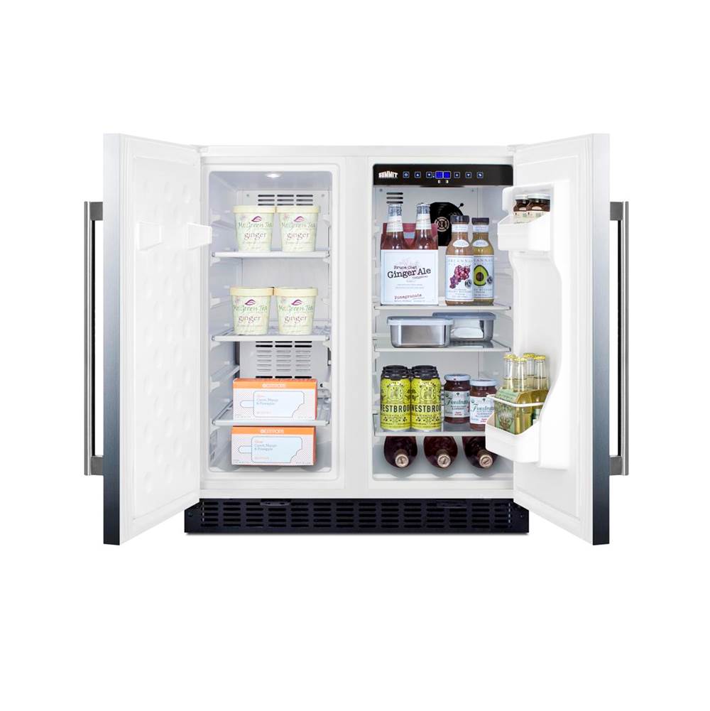 30'' Wide Built-In Refrigerator-Freezer
