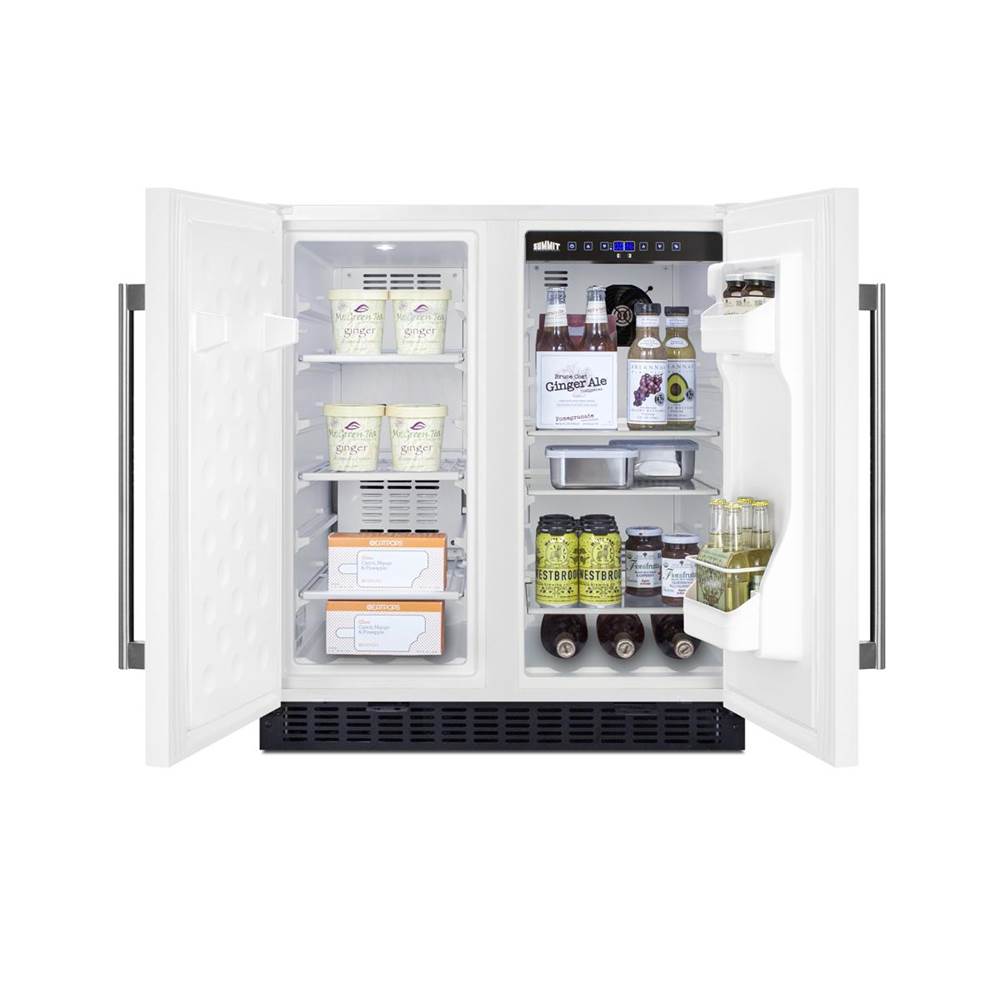 30'' Wide Built-In Refrigerator-Freezer