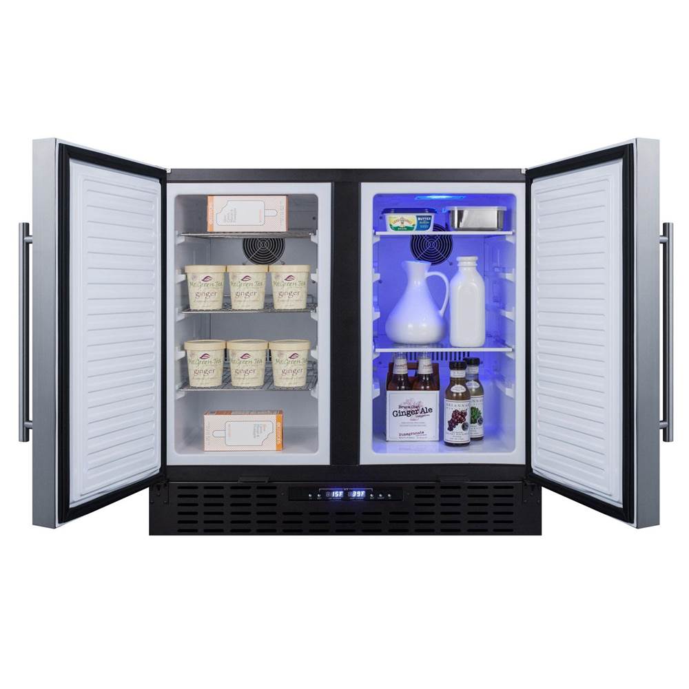 36'' Wide Built-In Refrigerator-Freezer