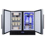 36'' Wide Built-In Refrigerator-Freezer