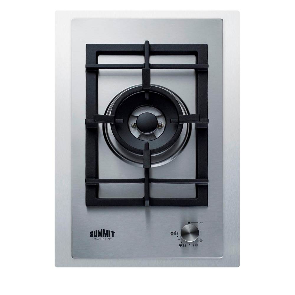 Summit Appliance - 15'' Wide 1-Burner Gas Cooktop In Stainless Steel
