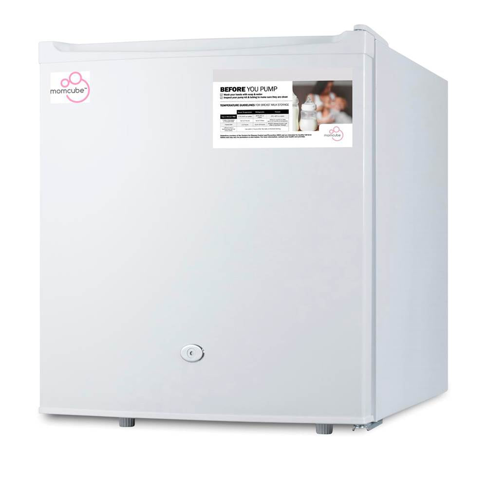 19'' Wide Compact MOMCUBEE Breast Milk Refrigerator