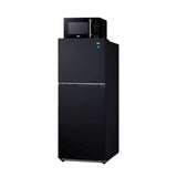 Microwave/Refrigerator-Freezer Combination with Allocator